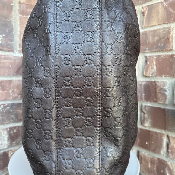 SOLD Gucci Sukey Convertible Boston Bag Guccissima Leather - Picture 8 of 8